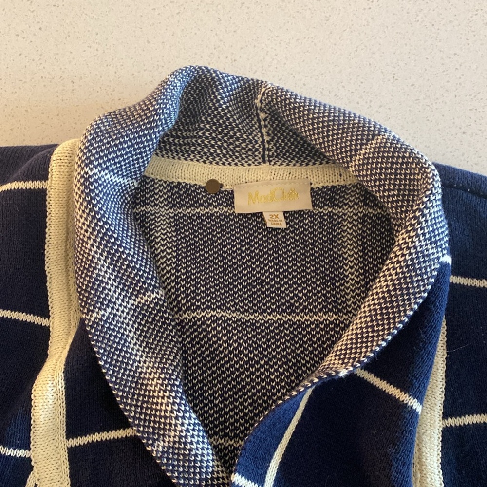 ModCloth Windowpane Cardigan - Picture 2 of 2